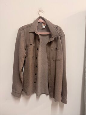 C&C California Brown Button-Up Jacket